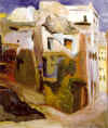 Le Macerie via Cadorna Subiaco, 1954 olio su tela 44x52.jpg (98961 byte)